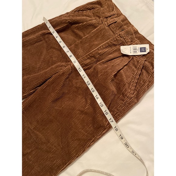 NWT GAP Velvet pant zippered Women Sz 14 slim NWT - Picture 3 of 11
